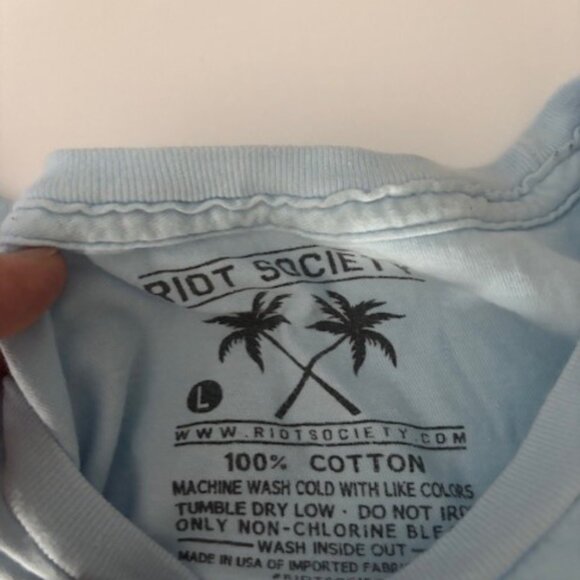 Riot Society Mens Large Graphic Tee Shirt - Picture 3 of 4